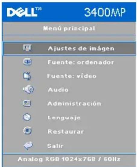 DELL 3400MP - Configuración deImagen - 1