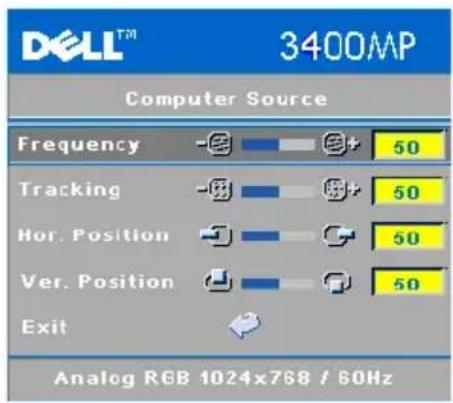 DELL 3400MP - Computer Source Menu - 2