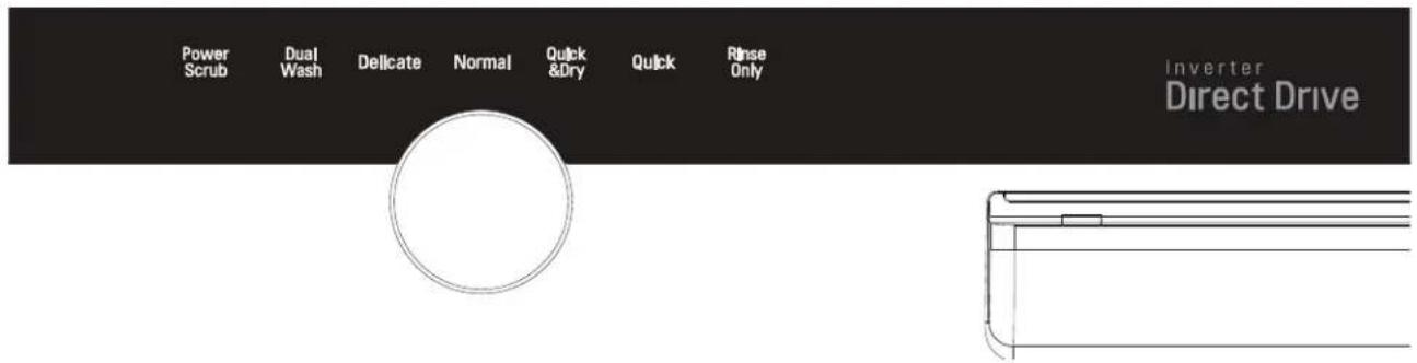 LG LDS5774ST - CONTROL PANEL - 1