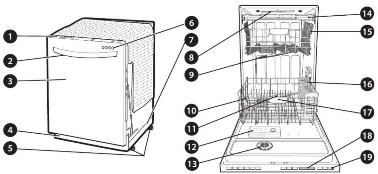 LG LDS5774ST - PARTS - 1