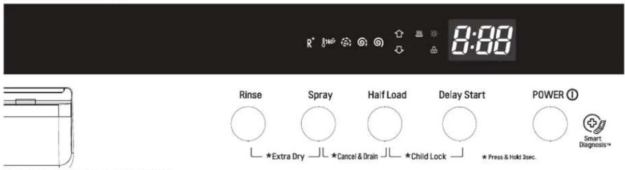 LG LDS5774ST - CONTROL PANEL - 1