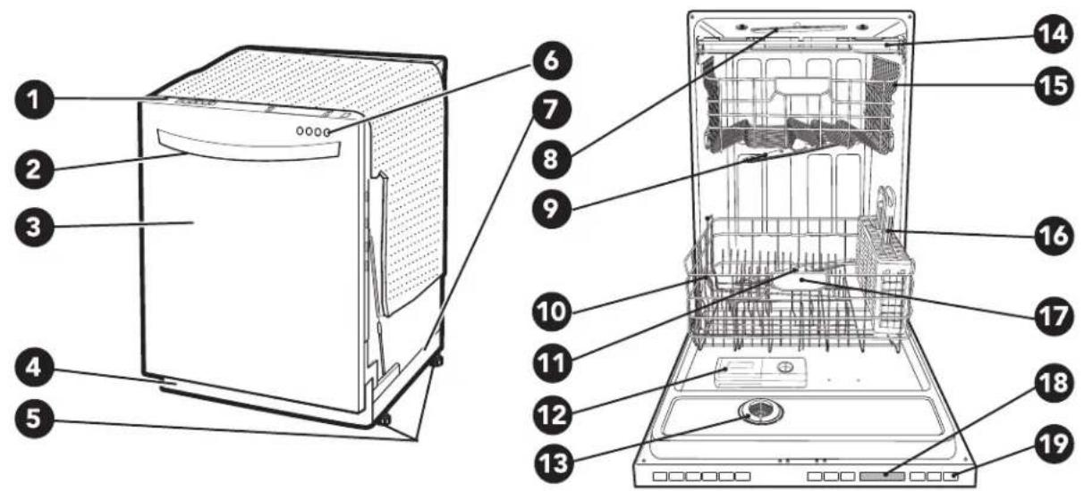 LG LDF7774WW - PIECES - 1