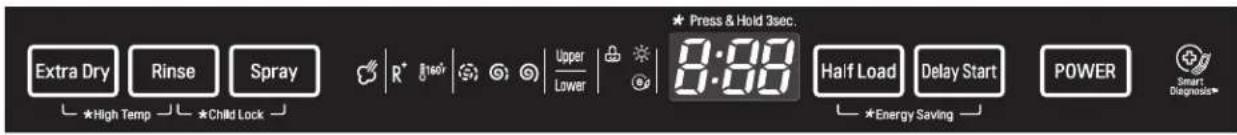 LG LDF7774WW - CONTROL PANEL - 1