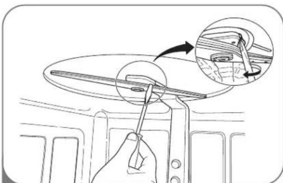 LG LDF7774WW - CLEANING THE TOP SPRAY ARM - 1