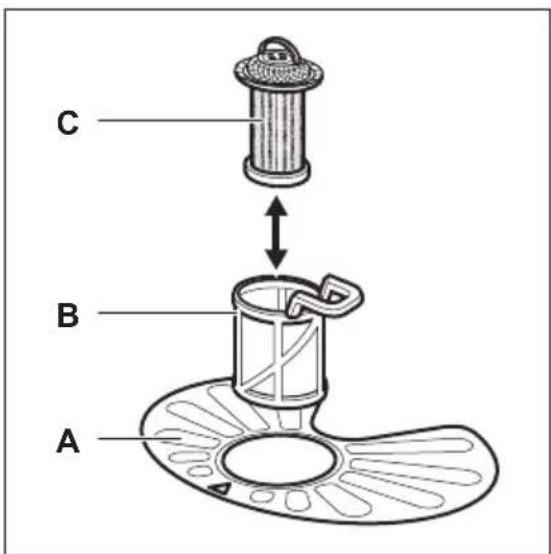 JUNO JGIN60618 - De filters reinigen - 1
