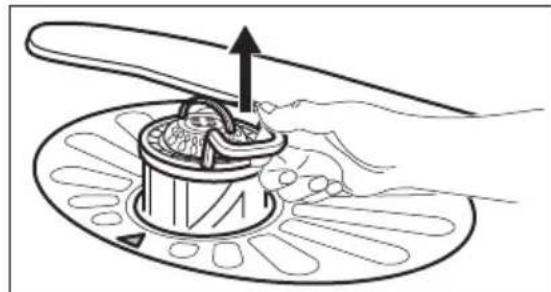 JUNO JGIN60618 - Reinigen der Filter - 4