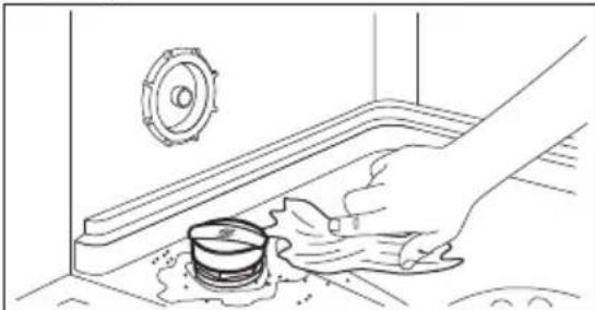 JUNO JGIN60618 - So füllen Sie den Salzbehälter - 2