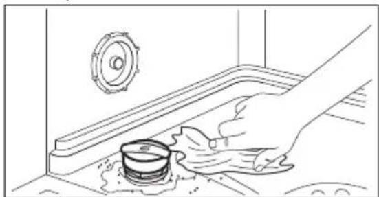 JUNO JGIN60318 - Comment remplir le réservoir de sel - 2