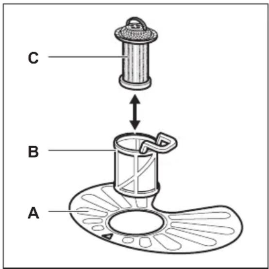 JUNO JGIN60318 - De filters reinigen - 1