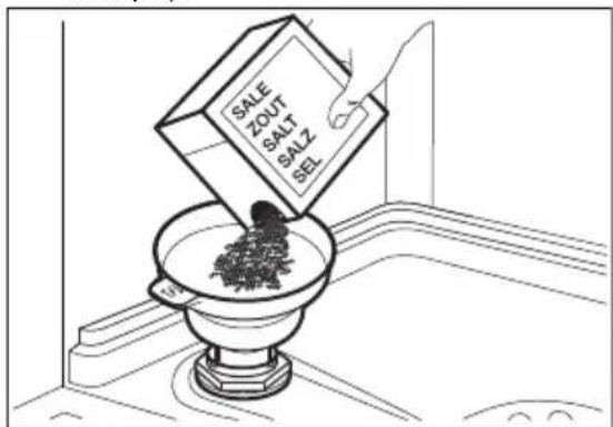 JUNO JGIN60318 - Comment remplir le réservoir de sel - 1