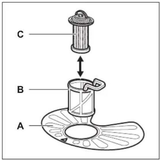 JUNO JGVN60528 - De filters reinigen - 1