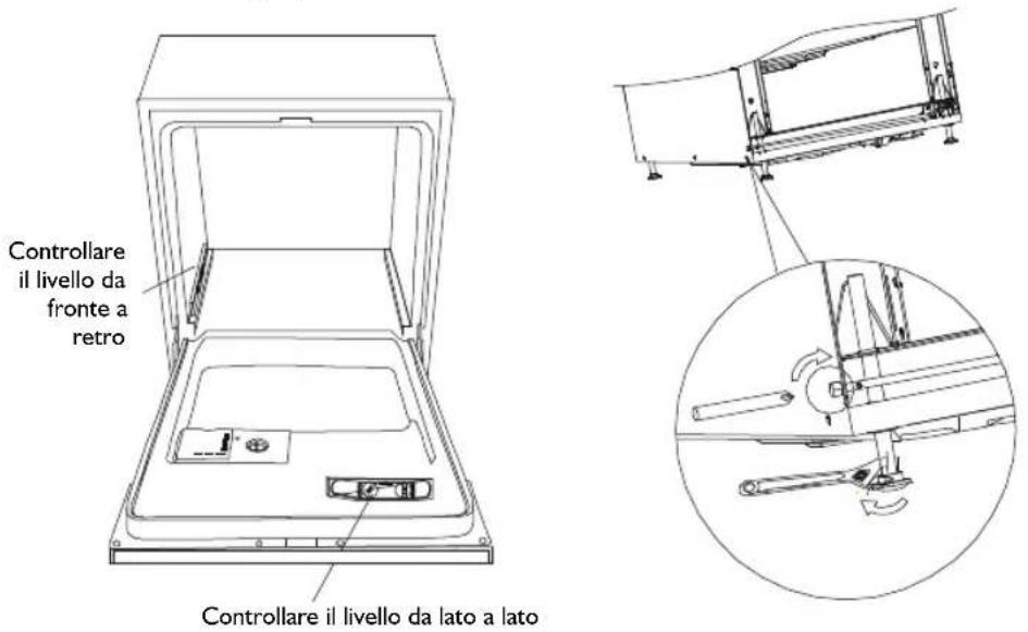 IGNIS ADL 4561 A+ - Installazione della lavastoviglie - 2