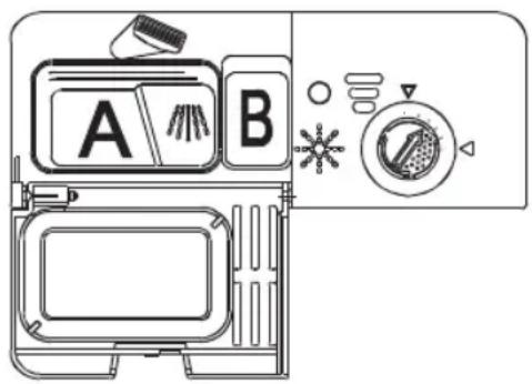 IGNIS ADL 4561 A+ - Filling the detergent - 1