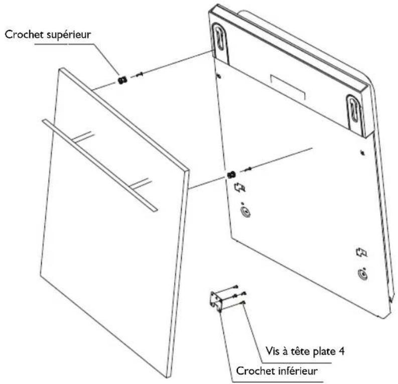 IGNIS ADL 4561 A+ - Dimensions et installation du panneau extérieur en bois - 2
