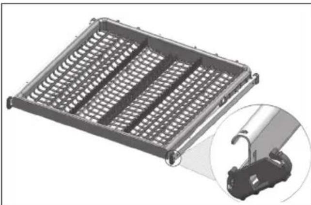 BEKO DIN 26420 - Panier à couverts supérieur - 1