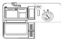 SABA LVSLS11C45GZ17S - Using the Rinse Aid and Detergent Dispensers - 1
