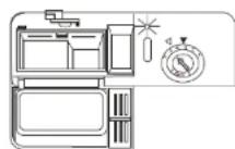 SABA LVSLS11C45GZ17IX - Using the Rinse Aid and Detergent Dispensers - 1