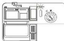 SABA LVSLS11C45GZ17IX - Utilisation du liquide de rinçage et du distributeur de détergent - 1