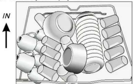 Orima OR 12717 X - Loading the Upper Basket - 1