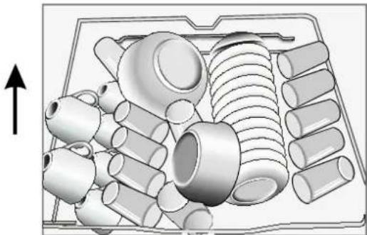Orima OR 12717 X - Carga de la cesta superior - 1