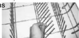 Orima OR 12717 W - Folding Spikes of Lower Basket - 1