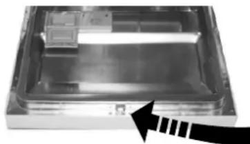 Orima OR 12717 W - Cleaning the Door - 1