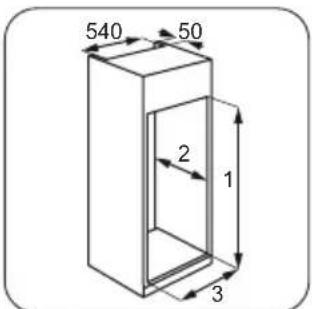 ZANKER KBT23001SB - Ventilatievereisten - 2