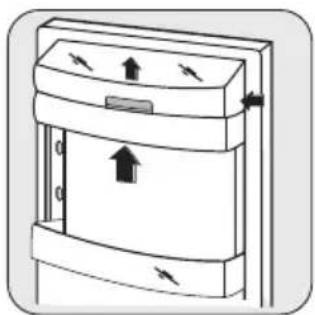 ZANUSSI ZRB934PW - Positioning the door shelves - 1
