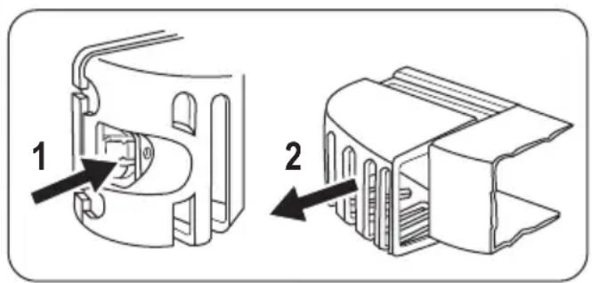 ZANUSSI ZRB934PW - Replacing the lamp - 1