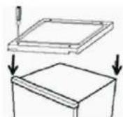 SABA CB2526GLWH - ASSEMBLY OF THE DOORS - 5