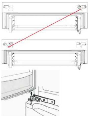 SABA CB2526GLWH - Montage de portes - 3