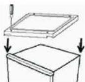 SABA CB2526GLBK - ASSEMBLY OF THE DOORS - 5