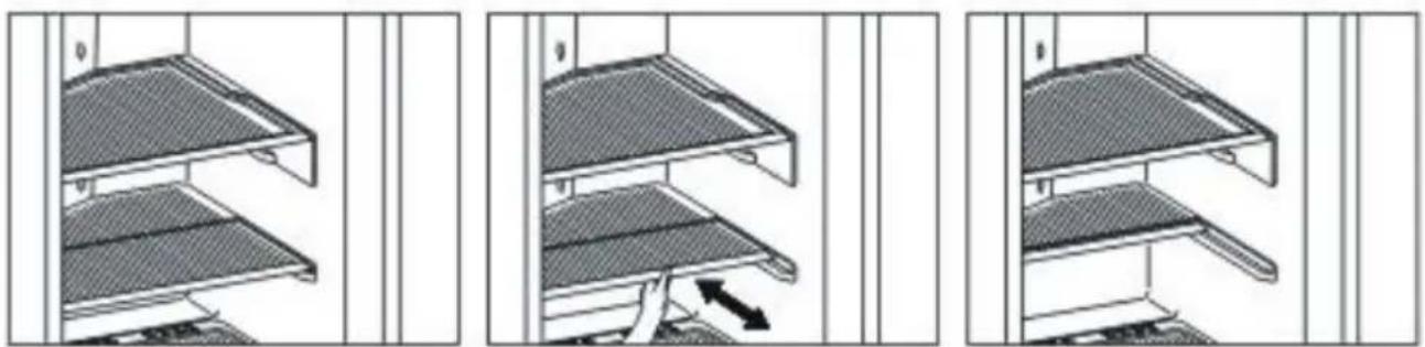 ELECTROLUX EJF4342AOX - Etagère rétractable (Dans certains modèles) - 1