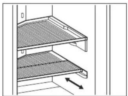 ELECTROLUX EJF4342AOX - Magic Shelf (In some models) - 2