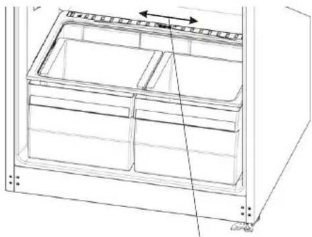 ELECTROLUX EJF4842AOX - Sebzelik Hava Ayar Düğmesi - 1
