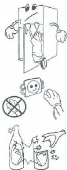 AEG S74011CMX2 - Safety warnings - 3