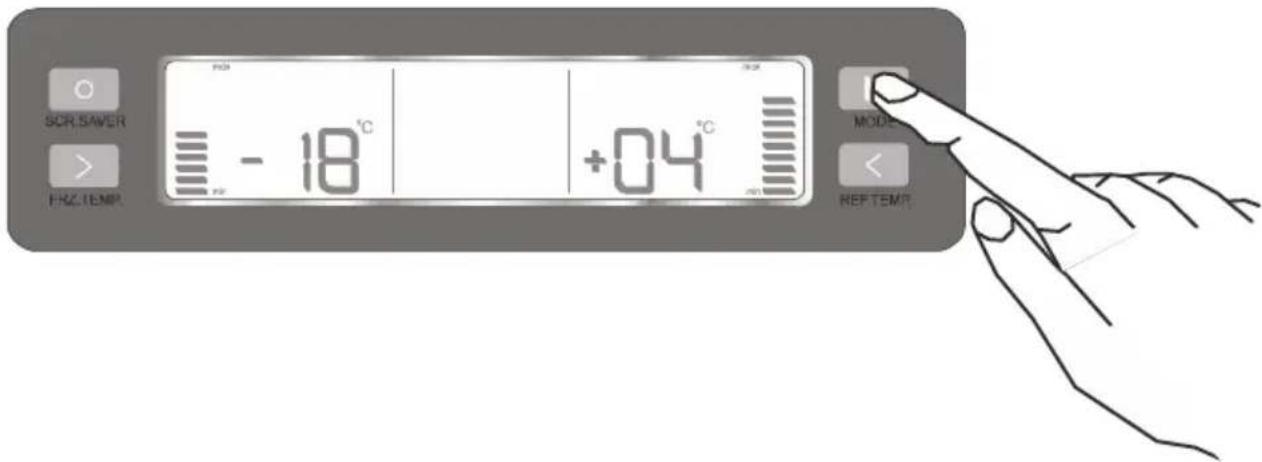 AEG S74011CMX2 - Bouton mode - 1