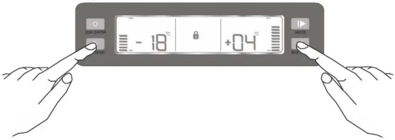 AEG S74011CMX2 - Fonction verrouillage enfants - 1