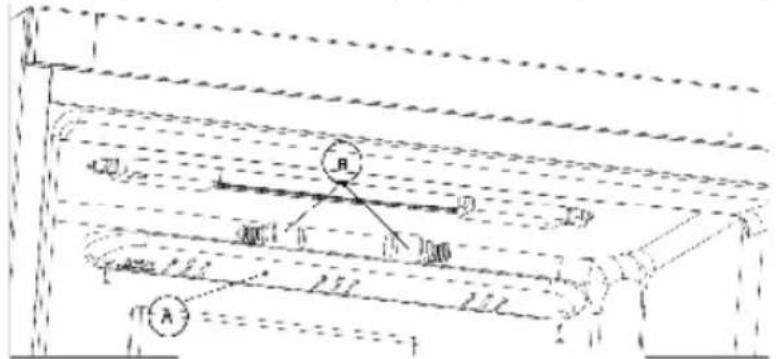 AEG S74011CMX2 - Sustitución de la Bombilla de la Luz del Frigorífico (si la iluminación es mediante bombilla) - 1