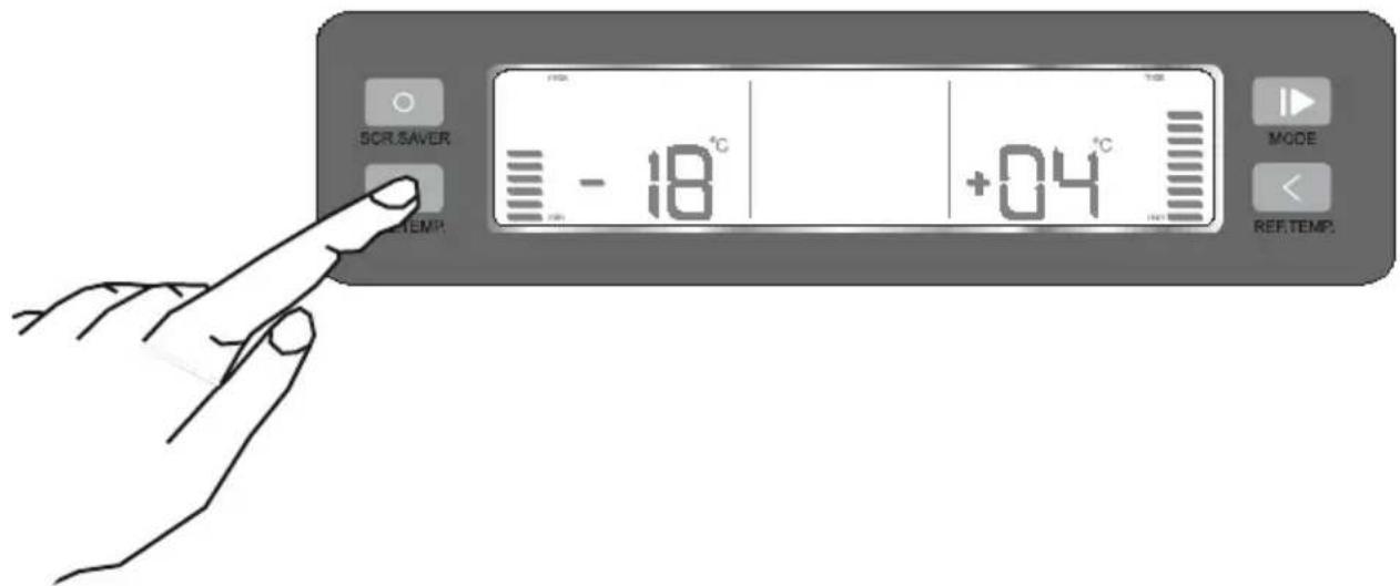 AEG S74011CMX2 - Freezer compartment temperature adjustment - 1