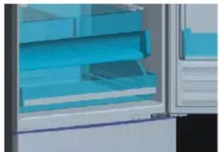 AEG S74011CMX2 - No guarde alimentos que quiera congelar ni cubiteras para hacer hielo. - 1