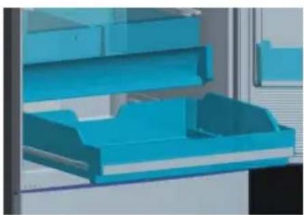 AEG S74011CMX2 - ! Do not put foods you want to freeze or ice trays in order to make ice. - 2
