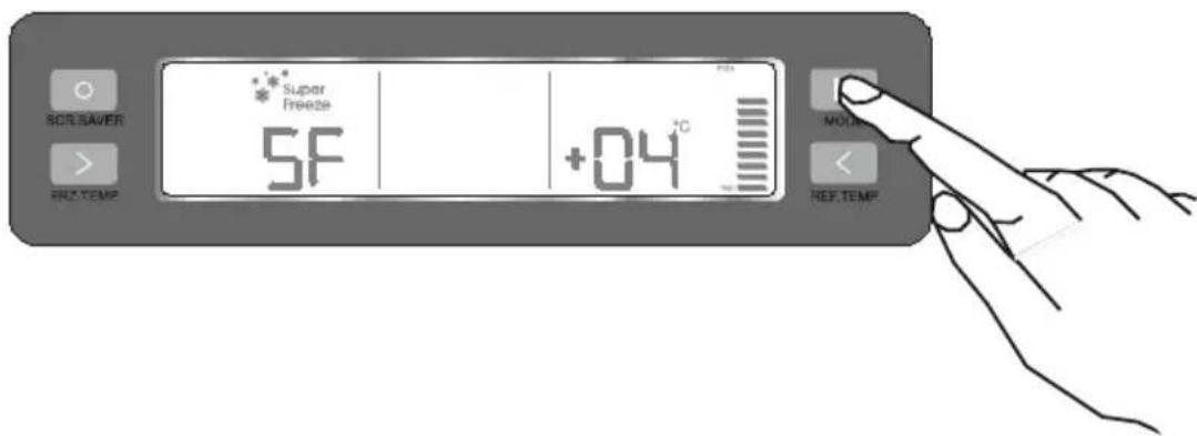 AEG S74011CMX2 - Super freezing mode - 1