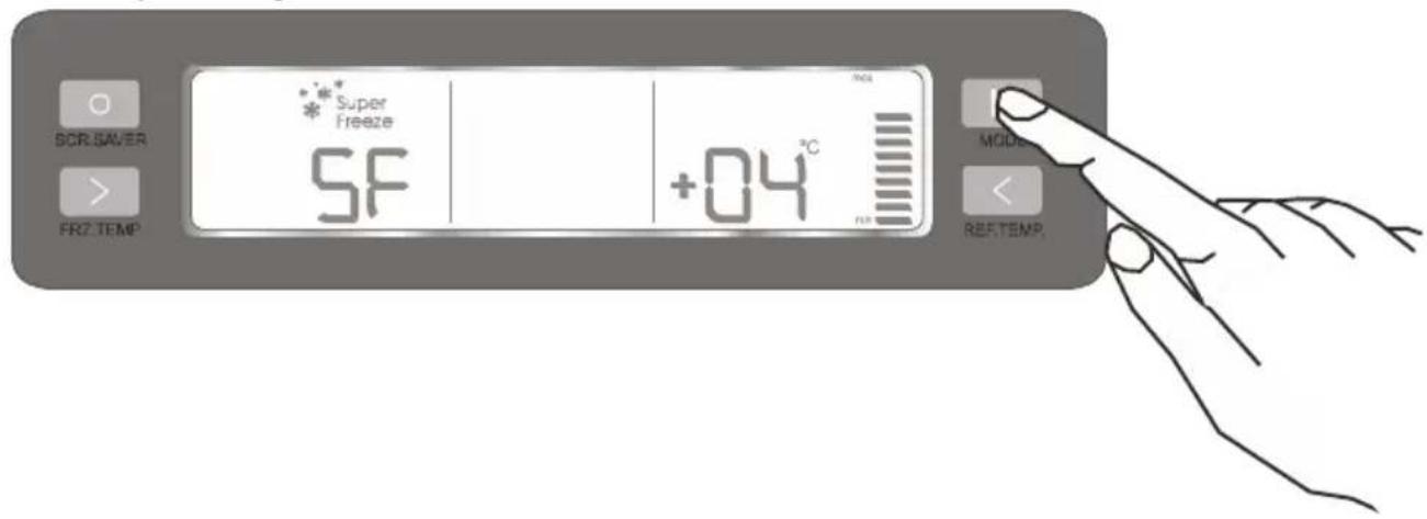 AEG S74011CMX2 - Mode Super congélation - 1
