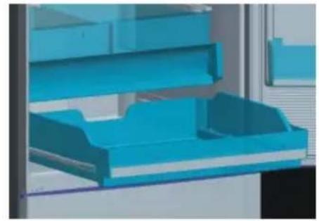 AEG S74011CMX2 - Bac de rangement à roulettes - 3