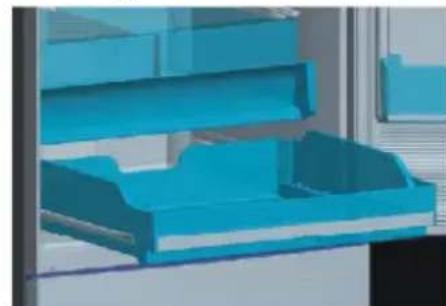 AEG S74011CMX2 - No guarde alimentos que quiera congelar ni cubiteras para hacer hielo. - 2