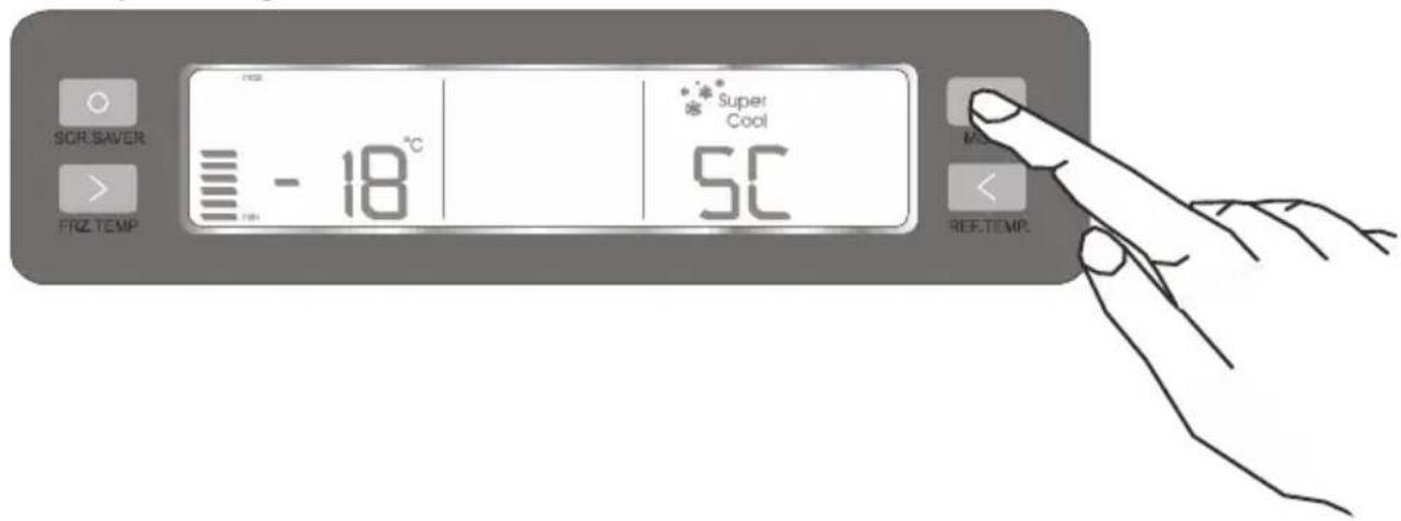 AEG S74011CMX2 - Mode super réfrigération - 1