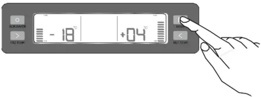 AEG S74011CMX2 - MODE button - 1