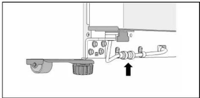 BOSCH KAI90VI20G - Controleren of de waterleiding lekdicht is - 4