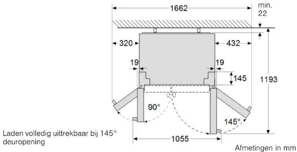 BOSCH KAI90VI20G - Deuropeningshoek - 1